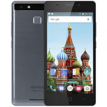 Vernee Thor E Smartphone 4G 3GB RAM 16GB ROM MTK6753 Octa Core 1.3GHz 5.0 pouces Android 7.0 Double Caméra 13MP 5MP Batterie 5020mAh Double SIM Gris