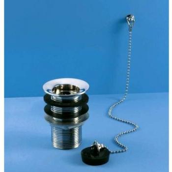 Armitage Shanks 1‑¼″ White Plastic Waste Basin (Chain) – S8800AA