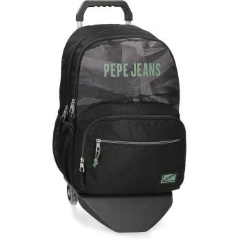 Sac à Dos Pepe Jeans Davis Double Compartiment Noir
