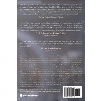 Preemie Voices: Young men and women born very prematurely describe their lives, challenges and achievements