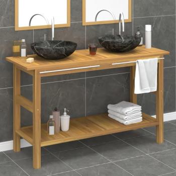 Premium Teak Marble Bathroom Vanity