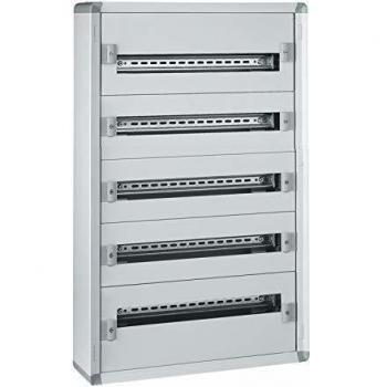 Caja Metálica Legrand XL3 160: Distribución Modular de 5 Filas