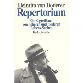 Repertorium: Ein Begreifbuch von höheren und niederen Lebens-Sachen