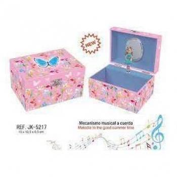 Joyero Musical Mariposa con Música