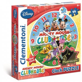 Topolino Orologio Puzzle Clementoni 96x30cm