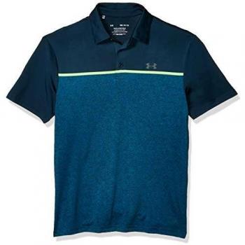 Polo de Golf Under Armour Playoff 2.0, Hombre, Verde (Tandem Teal)