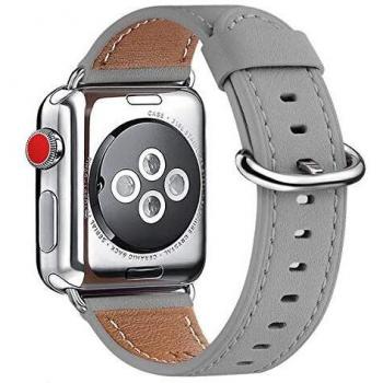 WFEAGL Compatible Leather Watch Band for Apple Watch Series 5/4/3/2/1