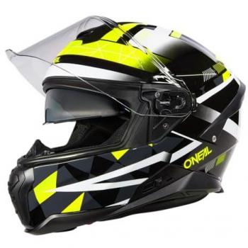 O'Neal Casque Intégral O’Neal Challenger Exo V.23 Noir-Gris-Jaune Néon taille XL