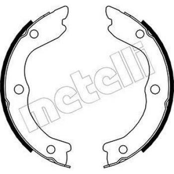 METELLI 53-0293 Feststellbremsbeläge