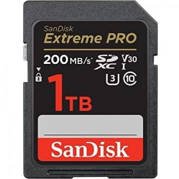 Sandisk Extreme PRO SDXC 1TB Memory Card + 2 years
