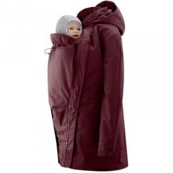Cappotto-marsupio bordeaux Berlin click-it