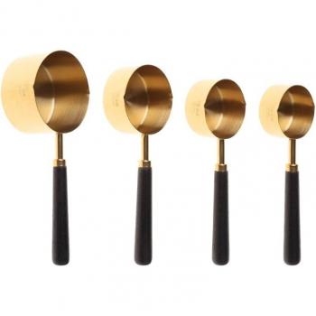 Set de Cuillères et Tasses à Mesurer en Acier Inoxydable