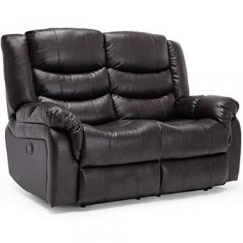 Seattle 2 Seater High Back Electric Recliner Sofa