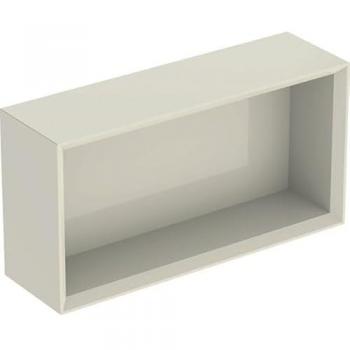 Étagère rectangulaire Geberit iCon 45x23,3x13,2 cm, gris sable/laqué brillant