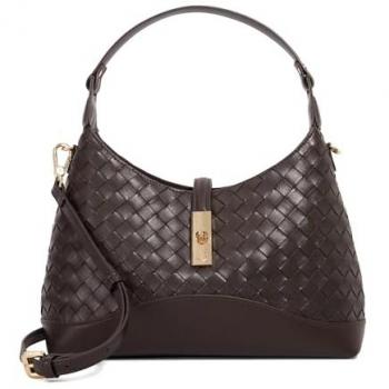 Dune London Dorset Shoulder Bag – Dark Brown (Female)
