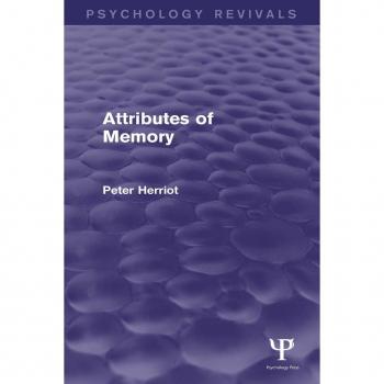 Vitalsource Technologies, Inc. Attributes Of Memory (psychology Revivals)
