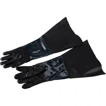 1 Pair Soft Sandblasting Gloves for Sandblast Cabinet