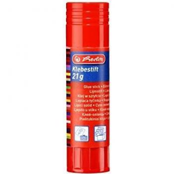 Lot de 3 Bâtons de Colle Herlitz – 21 g chacun, Incolores, Sans Solvant (Réf 10410520‑3)