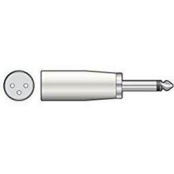Qtx 763.946UK wire connector 6.3mm Silver