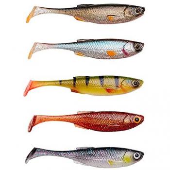Savage Gear Craft Shad Leurres 10cm 6g Mix Eau Claire 5pcs