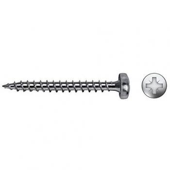 Vis bois ronde 3,5 × 15 mm Pz2 – paquet 1000