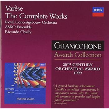 Varèse, Œuvres complètes