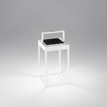 CAGE Lámpara de Mesa Solar Perenz Blanco Mate 30cm