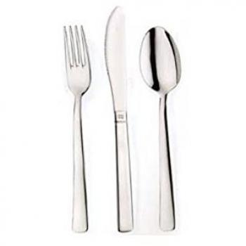 Set de 12 cuchillos de mesa pintinox con diseño estampado, 21,5 cm cada uno