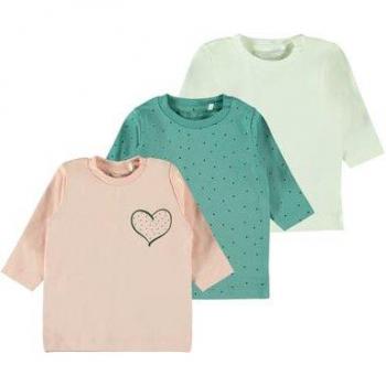 Camicia a maniche lunghe in pelle NBFLOTUS con 3 tasche