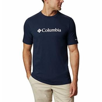 Columbia CSC Basic Navy & White Short Sleeve Top