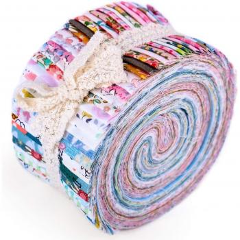 Patchwork Cotton Fabric Roll