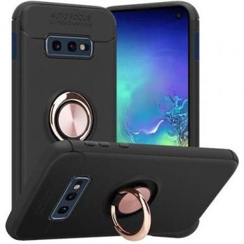 Protezione Nero-Samsung S10e Silicone