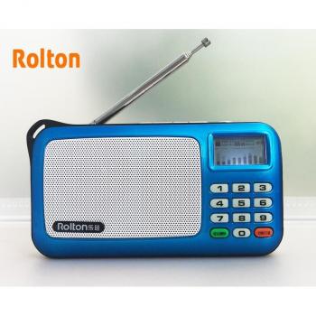 Linterna LED y reproductor MP3 Rolton W505 compatible con tarjetas TF