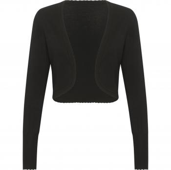 Schwarzer Damenpullover Annemarie Scallop – CULTURE (S)