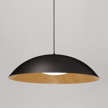 Schwarze GLIM LED Pendelleuchte von Nova Luce – 42 W, 120×58 cm, warmweiß, dimmbar