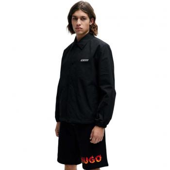 Veste HUGO Noir avec Logo Cursive