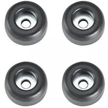Adam Hall 4900 M 4 AH 4er Set Gummifuß 25 x 11 mm im Beutel