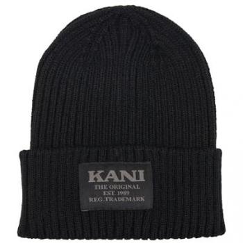 Gorro clásico Karl Kani, mezcla de taupe y negro