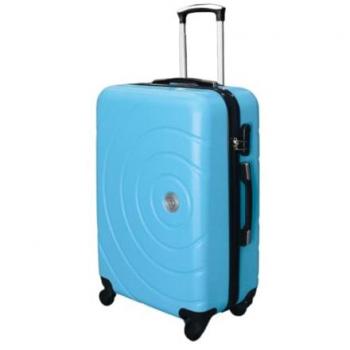 Max Star Cabina Travel 55x40x20 cm: Rígido, Rueda Giro360°, Ligero, Impermeable y Seguridad Electrónica