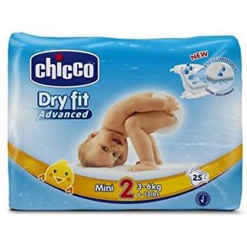 Chicco DryFit 25-Pack Mini Size 2 Collection