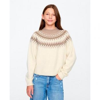 GAP Mädchenpullover Fair Isle – Farbiger Musterpulli