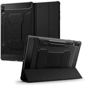 Custodia Protettiva Spigen Rugged Armor Pro per Tab S9 Plus – Nero