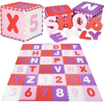 Alphabet & Number Foam Play Mat 175x175 cm