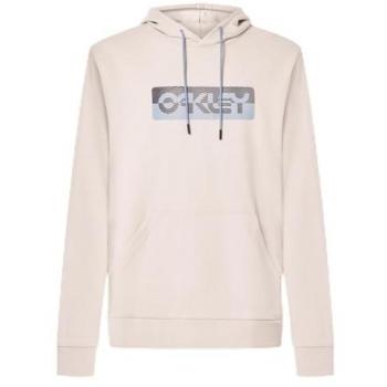 Oakley Duality B1B PO Hooded Sweatshirt Schneeweiß/Blau XL