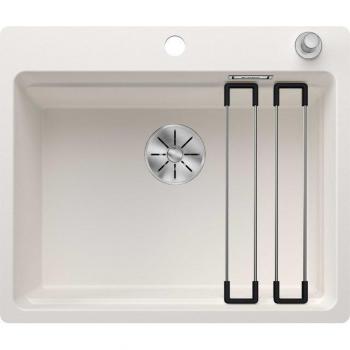 Lavello Bianco SILGRANIT ETAGON 6-F con Scarico