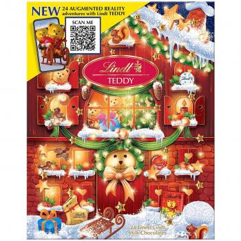 Lindt Chocolates Festivos Calendario de Adviento AR 250g