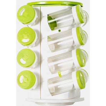 Plastic Spice Jar Set with Holder