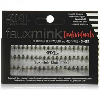 Set de Pestañas Individuales Cortas Ardell Faux Mink 60 Piezas
