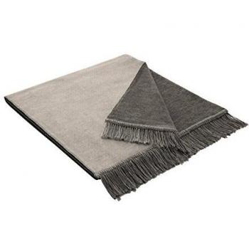 Wolldecke Biederlack Jacquard Wohndecke 50x200 cm – Komfortbezug