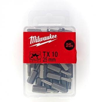 Embout de Vissage TX 10 Milwaukee, Gris